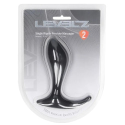 Levelz Stimulateur de prostate Single Ripple 9 x 3.6cm